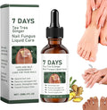 7 Days Nail Fungus Treatment With Tea Tree and Ginger for Toenails